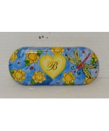 Brighton Sunglass Eyeglass Case Yellow Sunflowers Heart - $281.31 MXN
