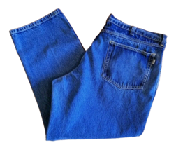 Redhead Jeans Straight Leg Blue Cotton Denim Size 44x32 Fits 44x30 Bass Pro - $300.63 MXN