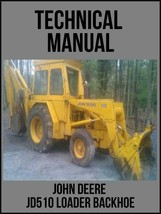 John Deere  JD510 Loader Backhoe Technical Manual TM1039 On USB Drive - £14.15 GBP