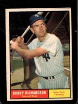 1961 Topps #180 Bobby Richardson Vgex Yankees *NY12226 - £10.14 GBP
