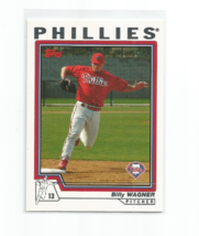 Billy Wagner (Philadelphia Phillies) 2004 Topps Traded Card #T15 - £3.98 GBP