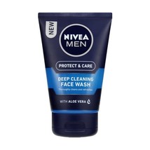 Nivea Men Deep Cleansing Face Wash, 100 ml - Pack of 3  - $27.00