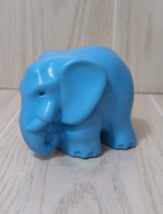 Fisher Price Little People Play Family Zoo Blue Elephant Replacement Vin... - $9.26