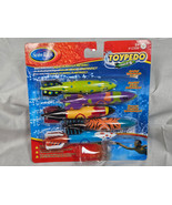 Toypedo Bandits Swimways Set of 5 Toypedos Underwater 12309 2006 FACTORY... - $7.95
