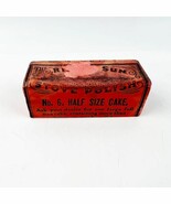 Vintage The Rising Sun Stove Polish J. L. Prescott Co. New York U.S.A. 3... - $21.93 CAD