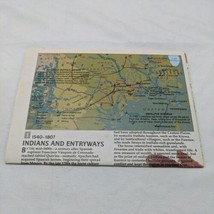 Map 9 The Making Of America Central Plains National Geographic Magazine 1985 - £14.23 GBP