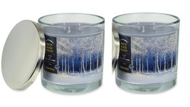 Sonoma White Birch Forest Scented Candle 14 oz- Juniper Sage Holly-  Lot of 2 - $32.99