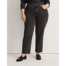 Madewell Womens The Curvy Plus Perfect Vintage Straight Jean in Lunar Wash 24W - £41.76 GBP