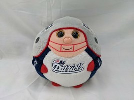 Ty New England Patriots Ball Plush 5 Inch 2013 Stuffed Animal Toy - $9.86