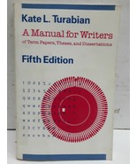 A Manual for Writers of Term Papers, Theses, and Dissertations, Fifth Ed... - $4.04 CAD