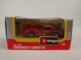Burago Chevrolet Corvette Cod 4192 1/43 1:43 Scale Red - £11.94 GBP
