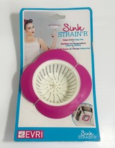 Evri-Sink Sink Strainer with Large Wide Rim, Tool for Kitchen Sinks, Fit... - $10.88