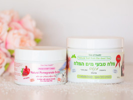 Dead Sea Combo Natural Salt&amp;Butter, All Natural, Dry Skin,Mineral, Heali... - $68.16 CAD