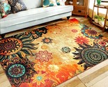 Living Room Floor Carpets, Non-Skid Indoor/Outdoor Large Area Rugs, 75&quot; ... - $189.96