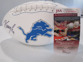 Kenny Golladay of the Detroit Lions signed autographed logo football JSA... - $197.01