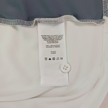 Columbia AM1075 Men's Gray & White Short Sleeve Pullover Polo Shirt Chest 48 image 5