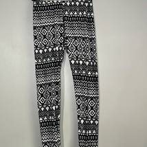 Just be black-and-white print leggings size medium - $102.33 MXN