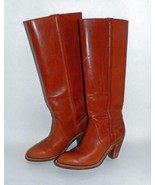 Vintage Women&#39;s Tall FRYE® 7114 Boots, 3.25&quot; Heels, Made in USA, Size 6.5B - $160.00
