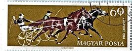 Used Hungary Postage Stamp (1961) Harness Trotting - Scott # 1408 - £6.22 GBP