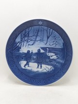 Royal Copenhagen 1987 &#39;Winterbirds&#39; Porcelain Collector&#39;s Plate, 18 cm - £15.95 GBP