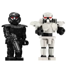 Dark Trooper and Imperial Sentry Droid Star Wars The Mandalorian 2pcs Minifigure - £5.87 GBP