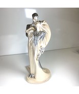 Art Deco 21” Vtg 1991 Austin Productions Sculpture Bride &amp; Groom Our Day... - $2,204.62 MXN
