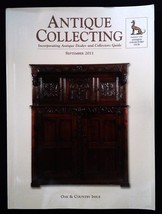 Antique Collecting Magazine September 2011 mbox1511 Oak &amp; Country Issue - £4.86 GBP