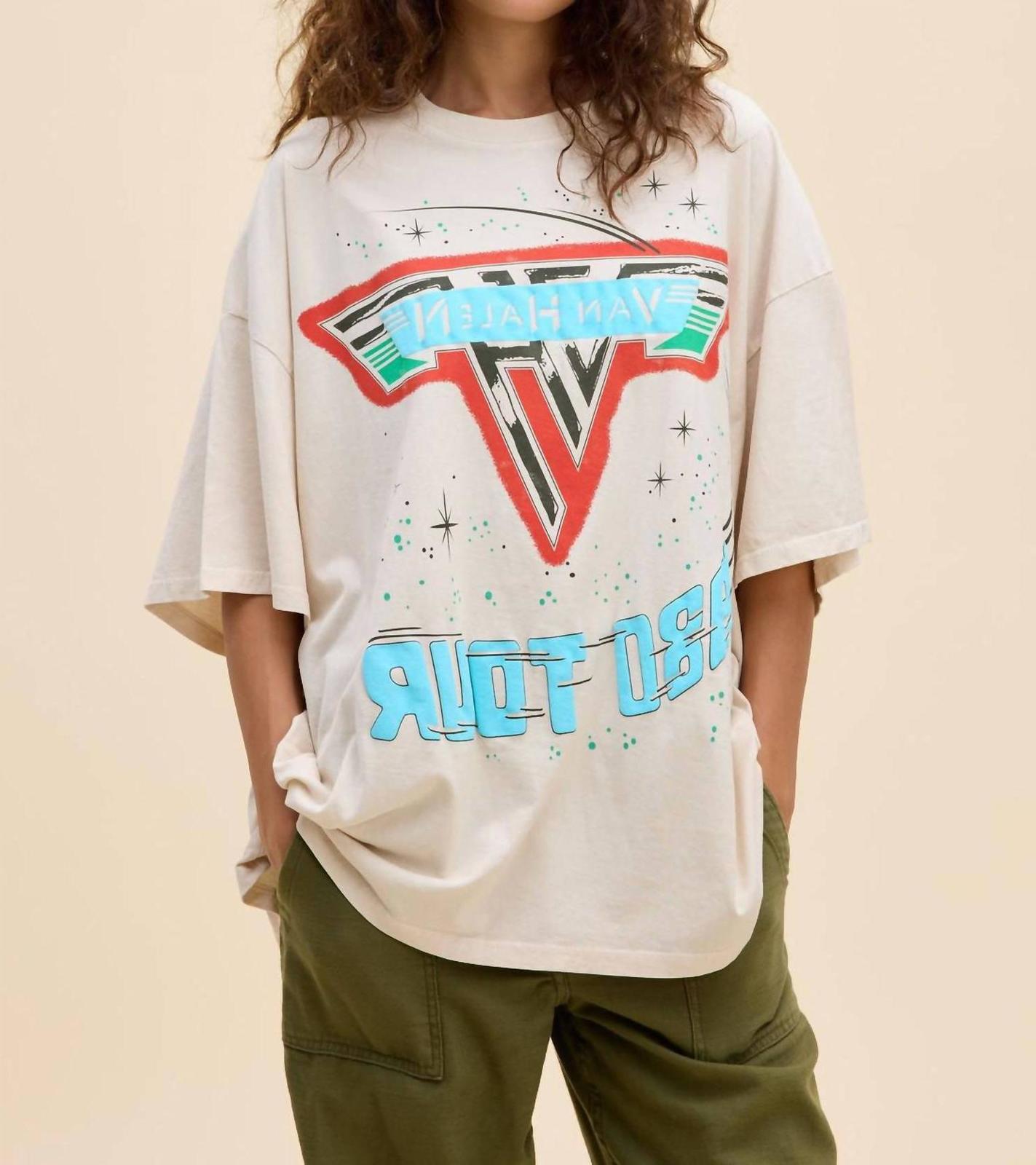 Daydreamer Van Halen 1980 Tour Tee Size One Size - $70.29