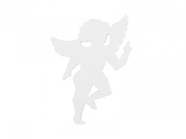 EUROPALMS Silhouette Angel, White, 23 5/8in - £8.68 GBP
