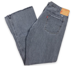 Vtg y2k Levis Premium Austin Jean Boot Cut gray USA Mens Sz 38x32 Gray - £31.55 GBP