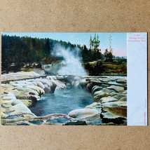 Oblong Geyser Crater Yellowstone Park Wyoming Haynes Postcard Undiided Back - £25.44 GBP