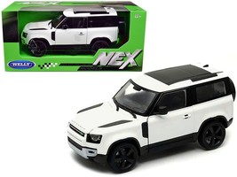 2020 Land Rover Defender Cream White "NEX Models" 1/24 Diecast Model Car by Wel - $39.28