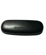 SALVATORE FERRAGAMO Sunglasses Eyeglasses Blk HARD CASE Made in Italy Cl... - $319.63 MXN