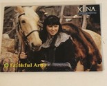 Xena Warrior Princess Trading Card Lucy Lawless Vintage #61 Faithful Argo - $1.97