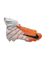 Nike Vapor Untouchable 3 Elite AO3006-118 Men Sz 16 White Orange Footbal... - $1,884.91 MXN