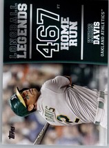 2018 Topps Longball Legends LL-39 Khris Davis  Oakland Athletics - £0.77 GBP