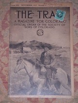 XRARE: 1919 The Trail Colorado history magazine Colorado poets Joe Thatcher - $9.90