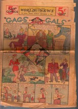 El Paso World News Comic Section 12/1/1935-newsprint-Gasoline Alley-Jefferson... - $47.53