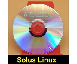 Solus Linux Install DVD CD 64bit (all versions) - LTS Live Bootable Desktop USA - £2.62 GBP