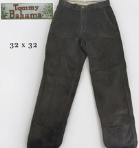Tommy Bahama Corduroy Pants 32x32 Men Brown Tencel Cotton Cords Relax Fr... - $59.41