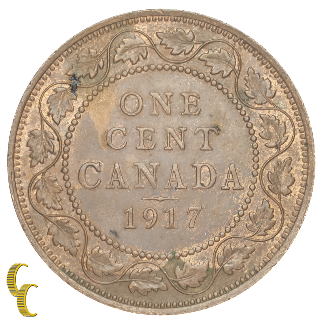 1914 & 1917 Canada One Cent 1C Full Of 2 Pieces (Xf-Bu Condition) Km #21-
sho... Item image 6