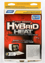 RV Hot Water Hybrid Heat Converts 6 Gallon Water Heater to Electrical He... - £81.44 GBP