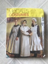 McCall&#39;s 9423 Pattern Misses Little House Prairie Pioneer Dress Bonnet SZ 12, 14 - £12.74 GBP