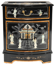 Chinese Maiden-Pearl Night Stand  - $1,365.08 CAD