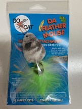 GO CAT DA BIRD FEATHER MOUSE TOY INTERACTIVE CATNIP TOYS REFILLS SMALL P... - $11.87+