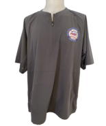 Sport-Tek Men&#39;s Pony Baseball Short Sleeve 1/4 Zip Activewear Pullover G... - $37.78 CAD