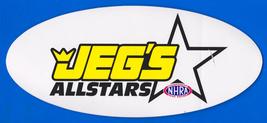 6 JEGS ALL STARS HIGH PERFORMANCE PARTS DRAG RACING STICKERS - HOT ROD D... - £7.86 GBP