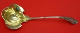 Diana by Wood &amp; Hughes Sterling Silver Punch Ladle Gold Washed Large 14 1/4&quot; - £1,431.30 GBP