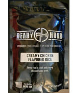 Creamy Chicken Flavored Rice 4 Serving Pouch Emergency Food Kit 25 Year Life - £12.90 GBP