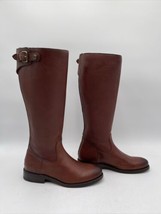 Women’s Frye Shoes Frye Slate Jayden Buckle Back Zip Tall Boot Brown Siz... - $84.14